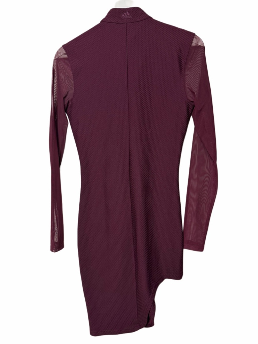 Adidas x Ivy Park Maroon Asymmetric Dress - Picture 4 of 7